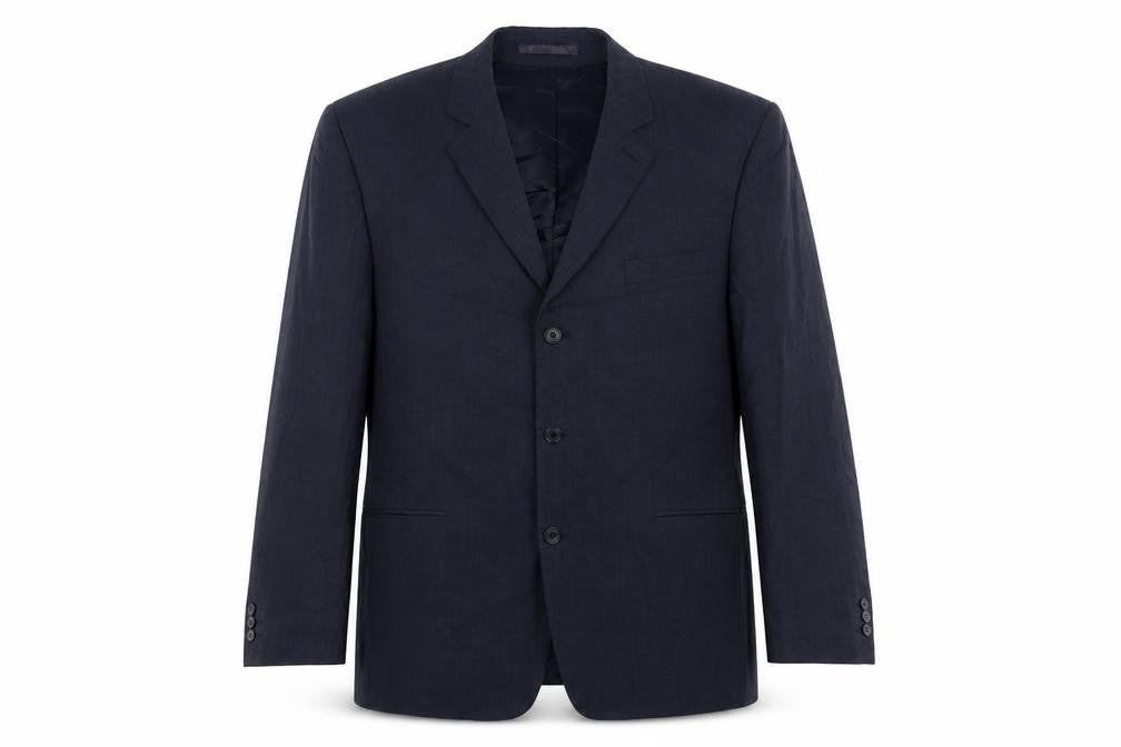 Mens UK Size 44 Karl Jackson Regular Blue Suit Jacket