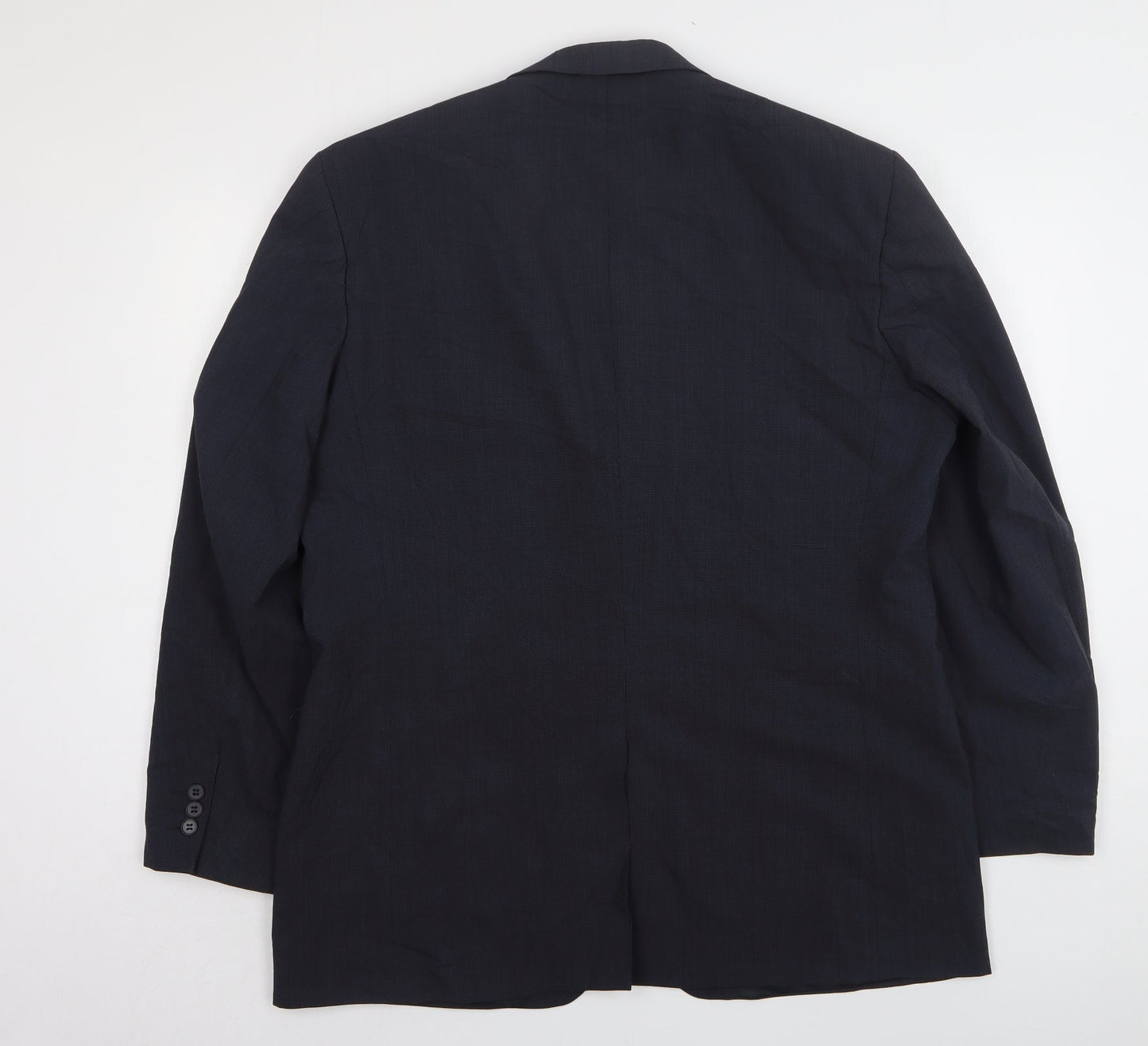 Mens UK Size 44 Karl Jackson Regular Blue Suit Jacket