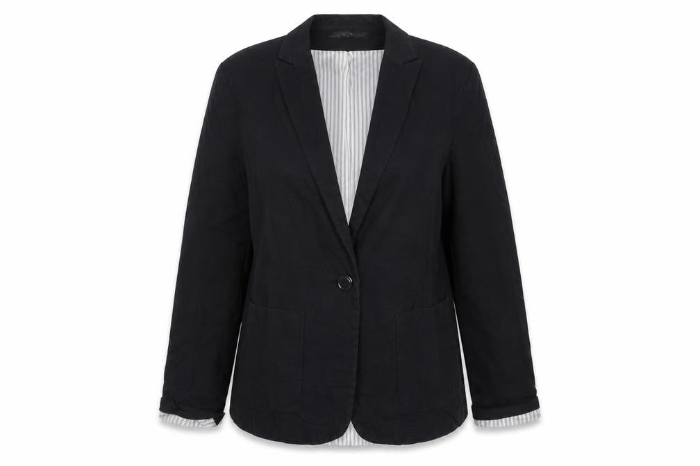 Womens UK Size 10 New Look Regular Black Blazer