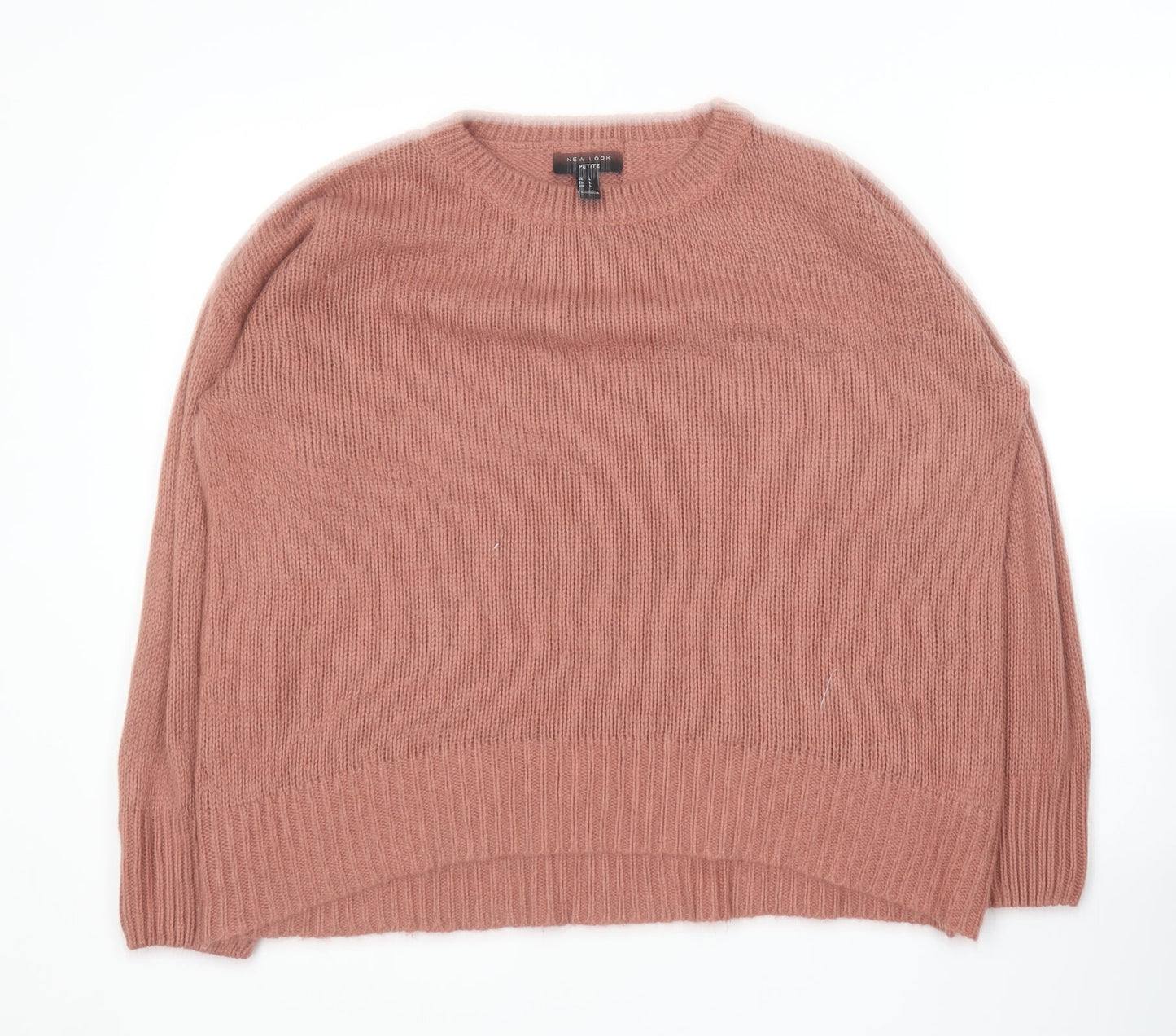 Womens UK Size L New Look Pink Pullover Jumper