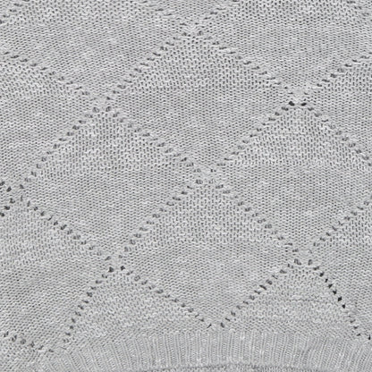 George Womens Grey Round Neck  Acrylic Pullover Jumper Size 2