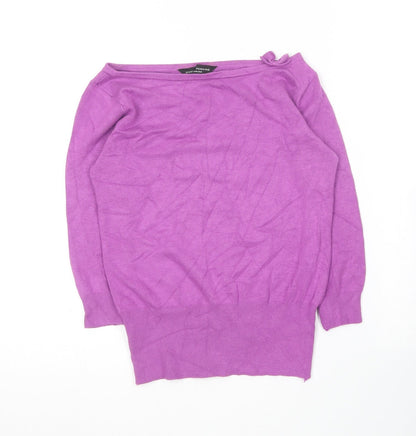 Womens UK Size 16 Dorothy Perkins Purple Pullover Jumper