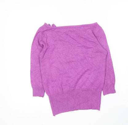 Womens UK Size 16 Dorothy Perkins Purple Pullover Jumper