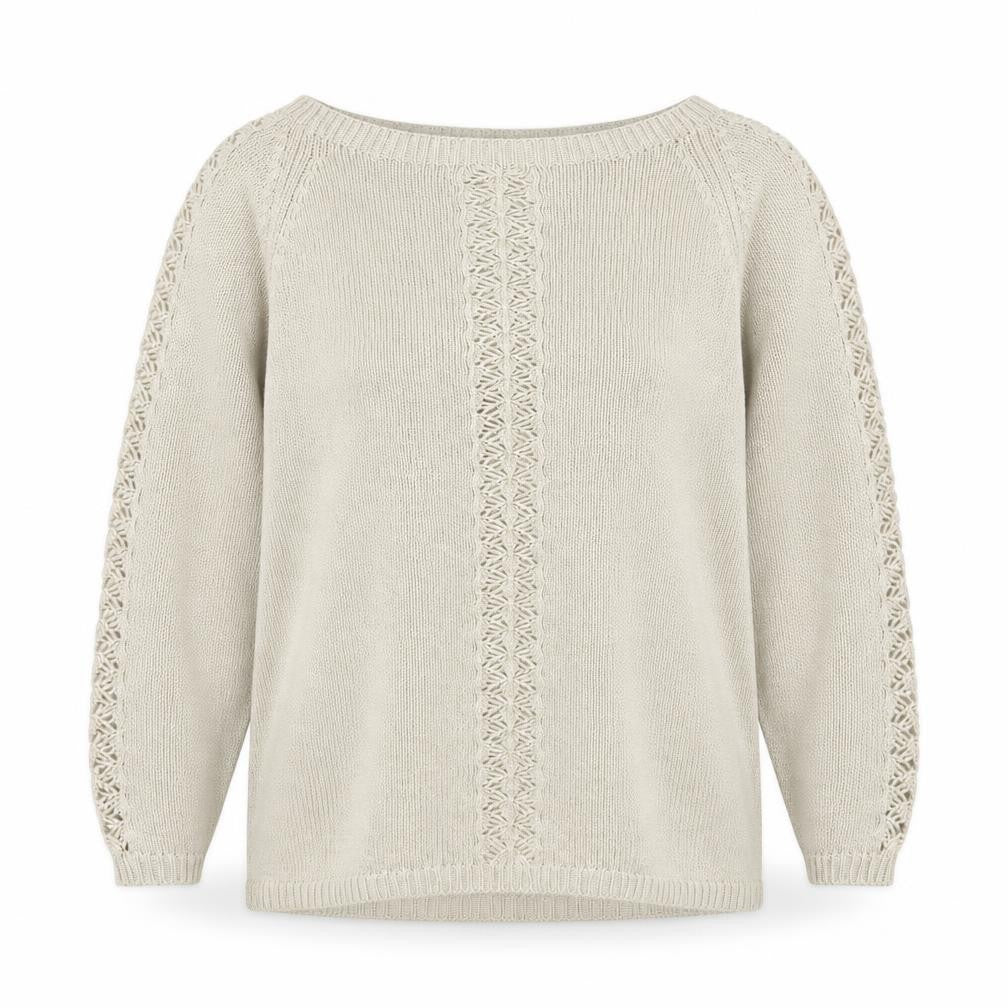 Womens UK Size 14 George Beige Pullover Jumper
