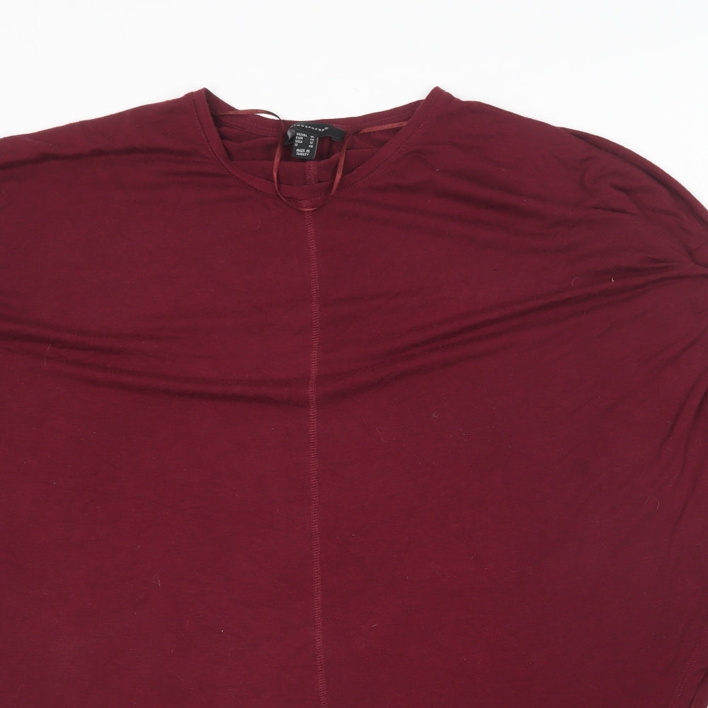 Atmosphere Womens Purple Round Neck  Polyester Pullover Jumper Size 16