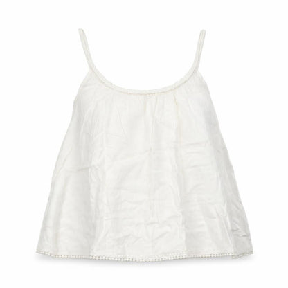 Womens UK Size 10 New Look White Camisole T-Shirt