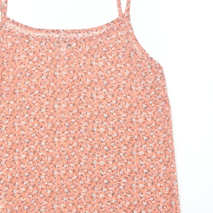 Womens UK Size 10 New Look Multicoloured Camisole T-Shirt