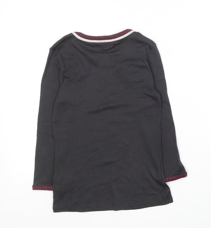 Womens UK Size S Zara Grey Basic T-Shirt