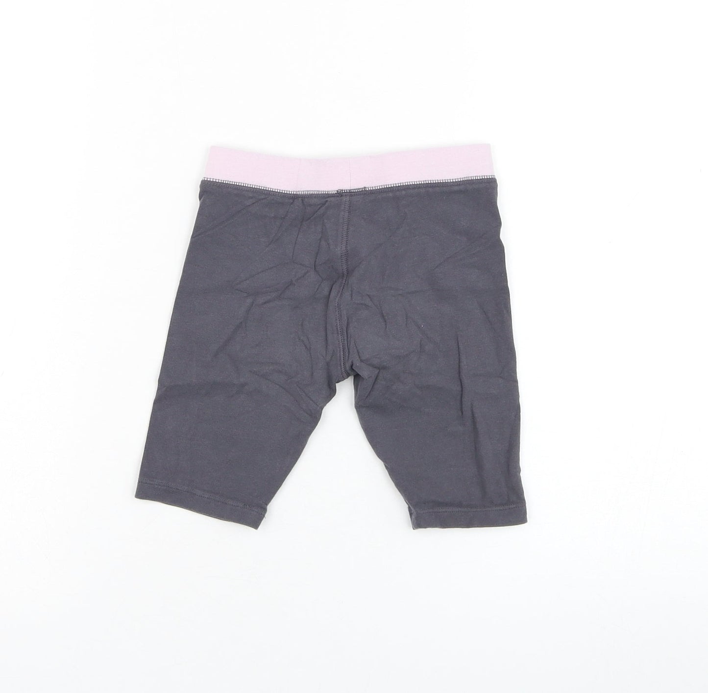 NEXT Girls Grey  Cotton Biker Shorts Size 5 Years  Regular  - Mickey Mouse