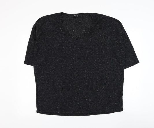 Womens UK Size L New Look Black Pullover Jumper
