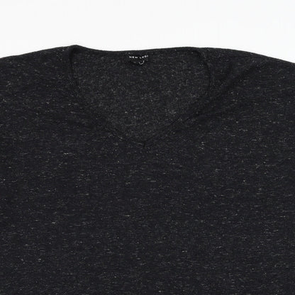 Womens UK Size L New Look Black Pullover Jumper