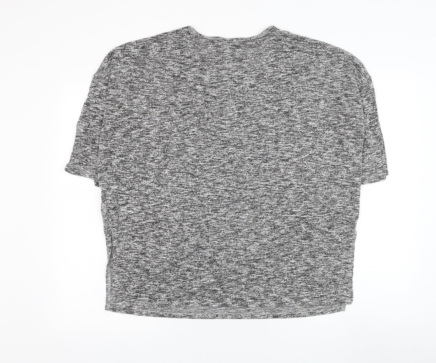 Womens UK Size L New Look Grey Pullover Jumper