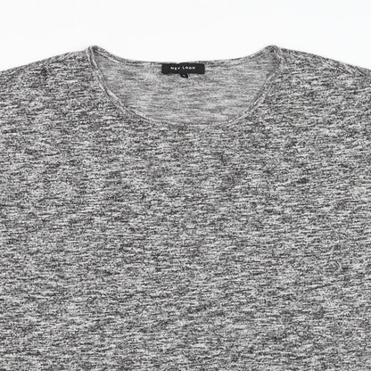 Womens UK Size L New Look Grey Pullover Jumper