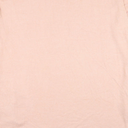 J.D Williams Womens Pink Round Neck  Viscose Pullover Jumper Size 14
