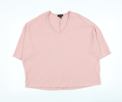 Womens UK Size S New Look Pink Pullover Jumper