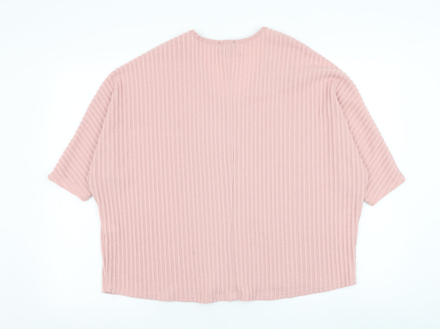 Womens UK Size S New Look Pink Pullover Jumper