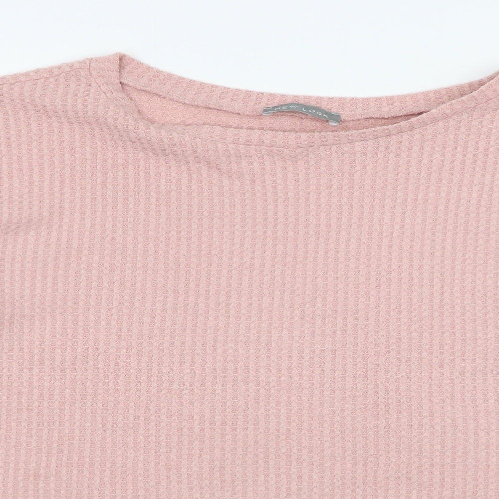 Womens UK Size M New Look Pink Pullover Jumper