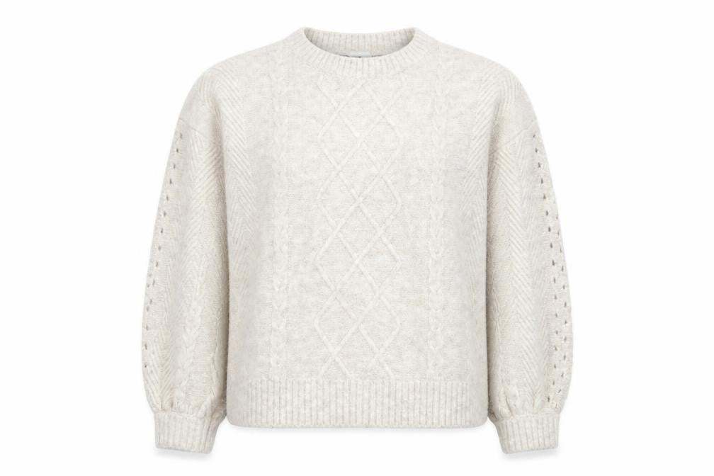 Womens UK Size L Divided by H&M Ivory Pullover Jumper