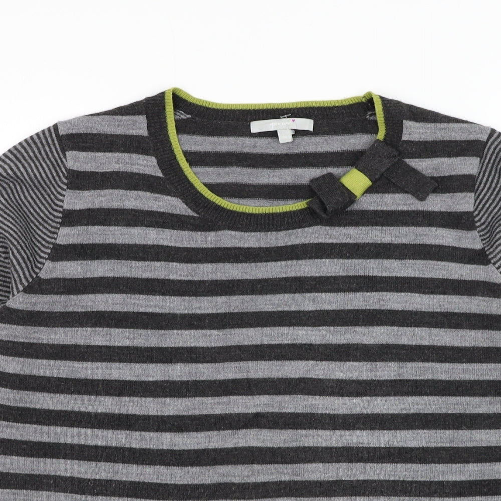 Womens UK Size 14 Marks and Spencer Grey Pullover Jumper
