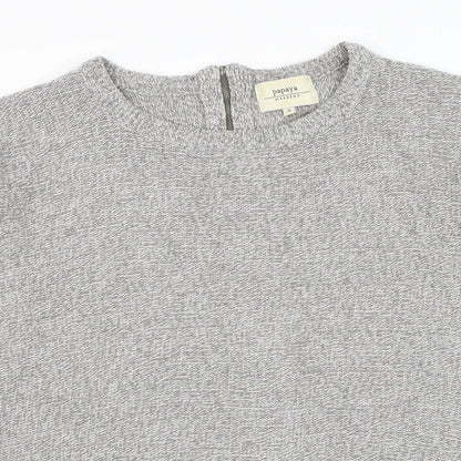 Womens UK Size S Papaya Grey Pullover Jumper