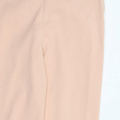 Womens UK Size M Zara Regular Fit  Pink Trousers