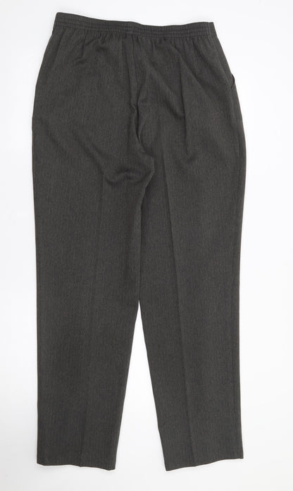 Womens UK Size 14 Marks and Spencer Regular Fit  Brown Trousers