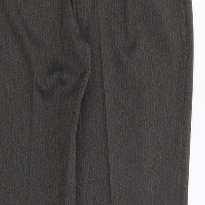 Womens UK Size 14 Marks and Spencer Regular Fit  Brown Trousers