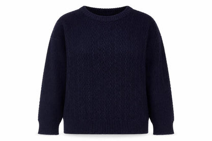 Womens UK Size 38 Poppy Blue Pullover Jumper