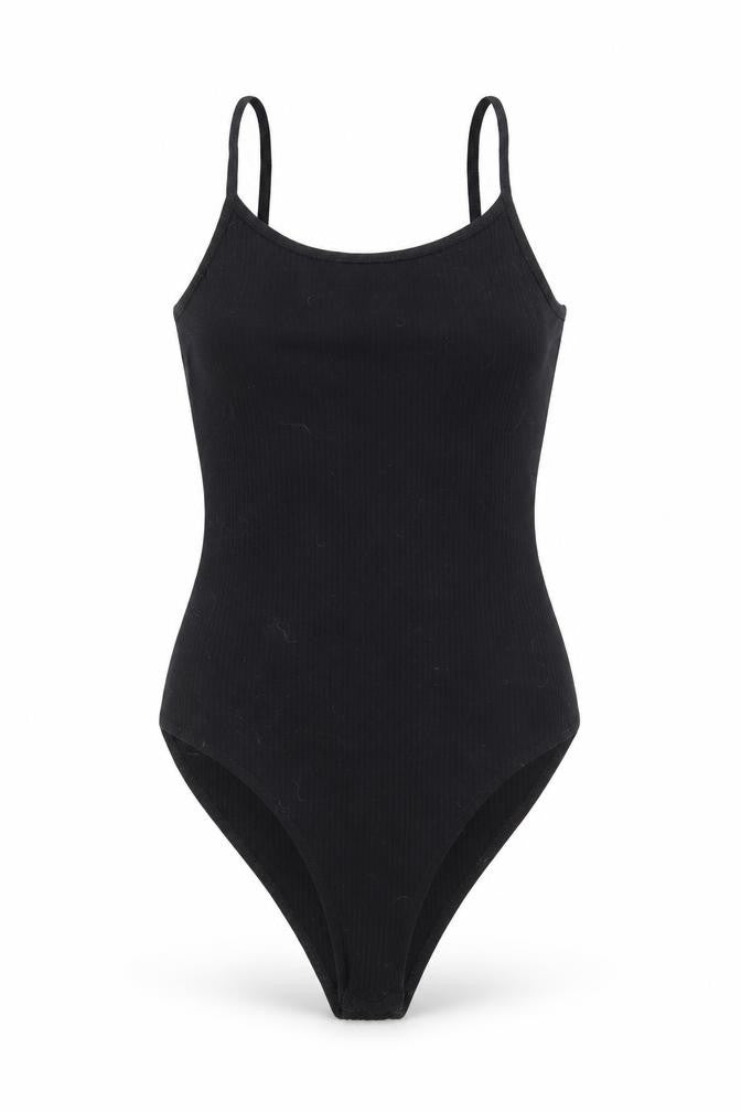 Womens UK Size 2XS Primark One-Piece Black Catsuit