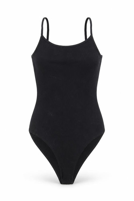 Womens UK Size 2XS Primark One-Piece Black Catsuit