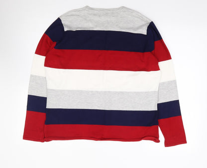 Womens UK Size 14 Paco Boutique Multicoloured Pullover Jumper
