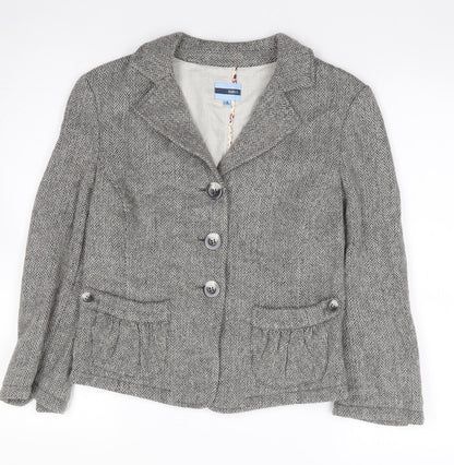 Womens UK Size 8 Oasis Black Jacket