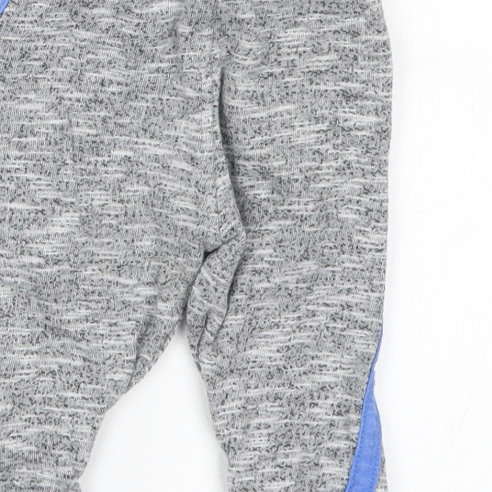 Heatons Boys Grey  Cotton Jogger Trousers Size 3-6 Months