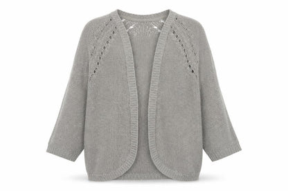 Womens UK Size XS H&M Grey Cardigan Jumper