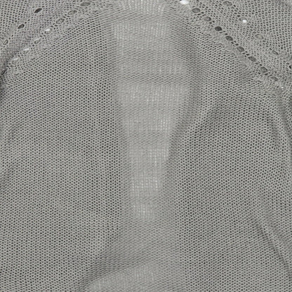 Womens UK Size XS H&M Grey Cardigan Jumper