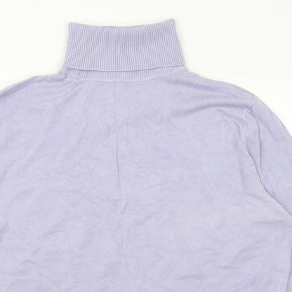 Womens UK Size 16 Vogue Purple Pullover Jumper