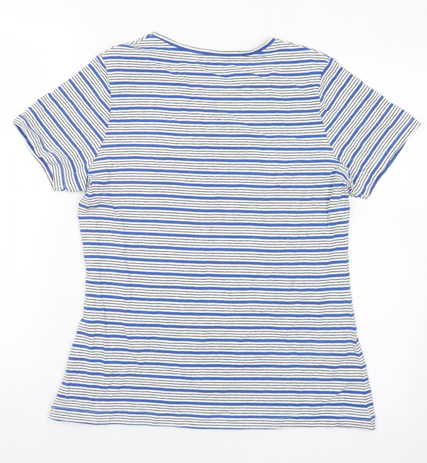 Womens UK Size M Dunnes Stores Multicoloured Basic T-Shirt