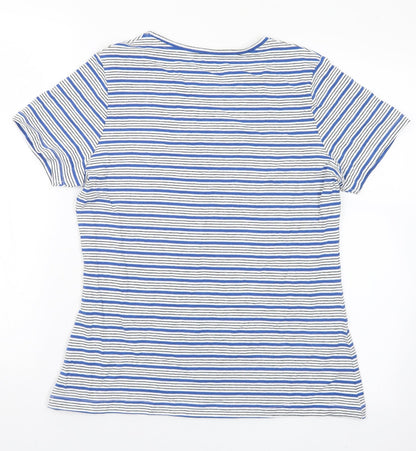 Womens UK Size M Dunnes Stores Multicoloured Basic T-Shirt