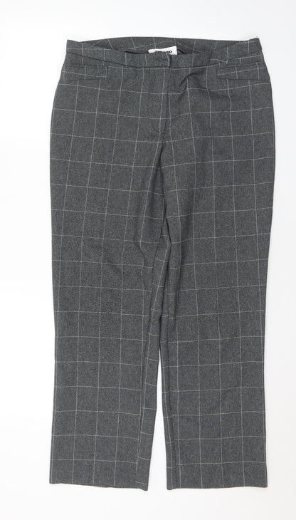 Womens UK Size 12 Gerard Regular Fit  Grey Trousers