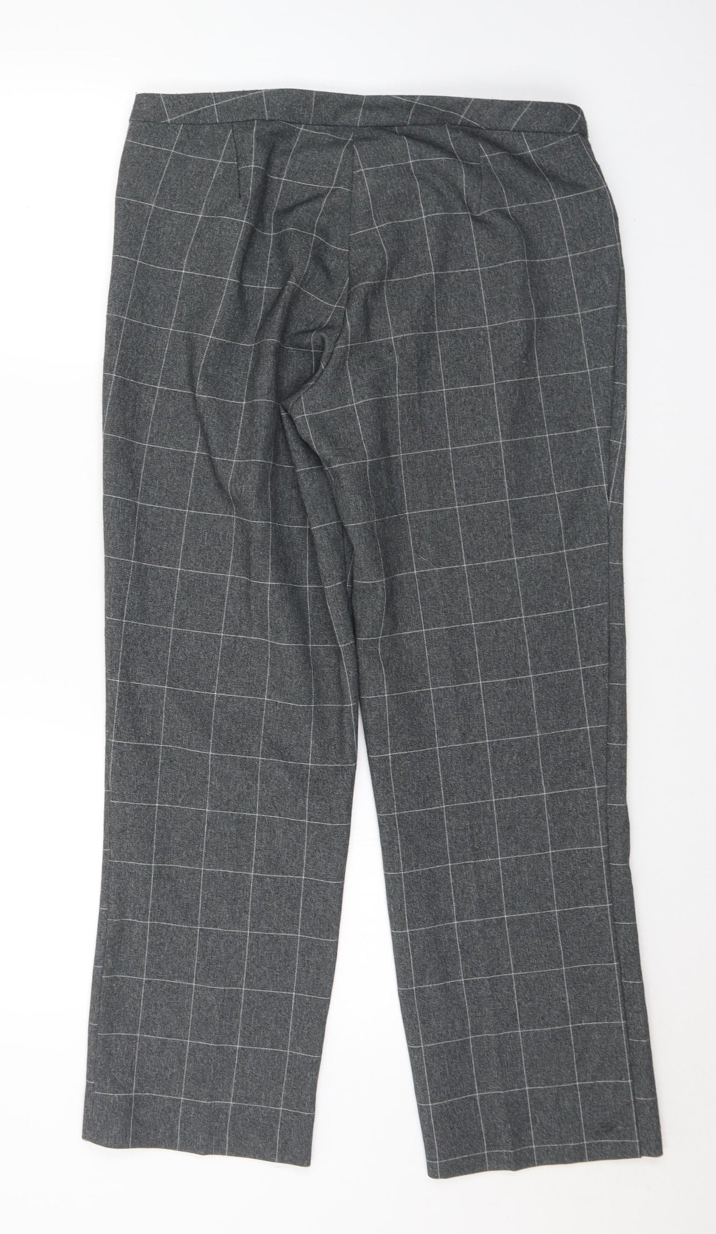 Womens UK Size 12 Gerard Regular Fit  Grey Trousers