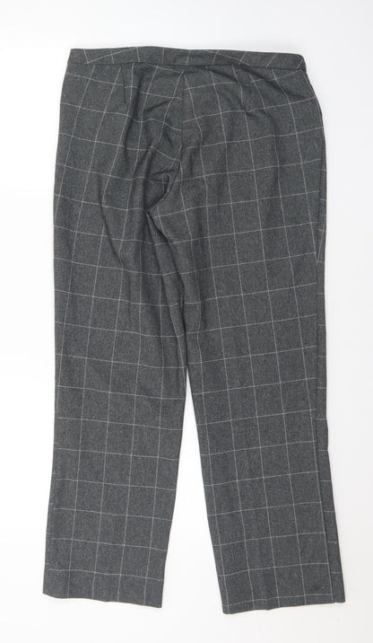 Womens UK Size 12 Gerard Regular Fit  Grey Trousers
