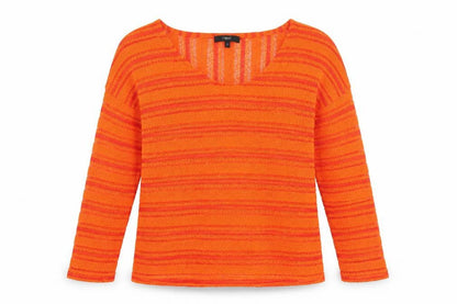 Womens UK Size 6 NEXT Orange Pullover Jumper