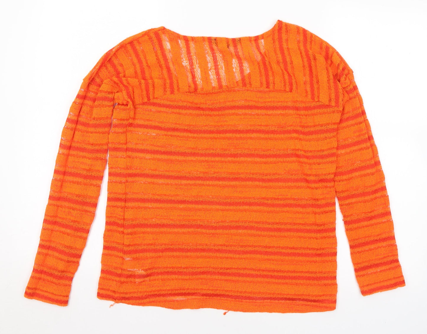 Womens UK Size 6 NEXT Orange Pullover Jumper