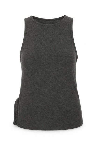 Womens UK Size 10 New Look Green Basic Tank