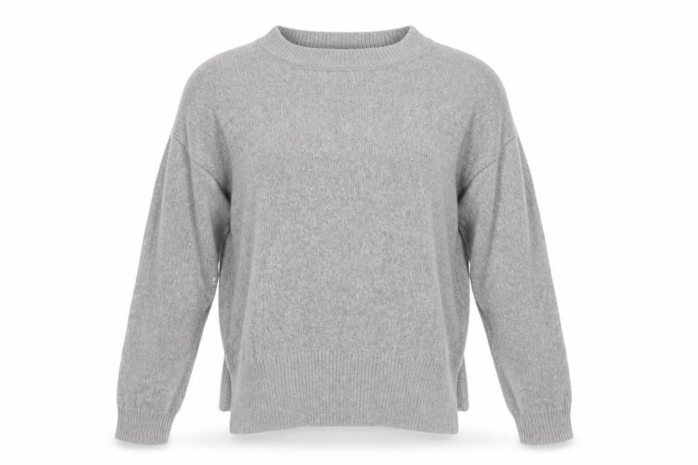 Womens UK Size 10 F&F Grey Pullover Jumper