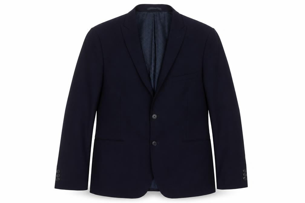 Mens UK Size 42 Marks and Spencer Regular Blue Suit Jacket