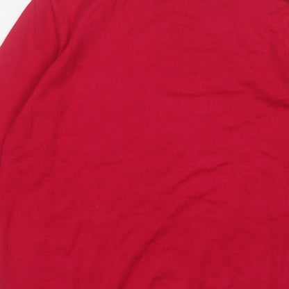 Womens UK Size 10 Spirit Pink Pullover Jumper