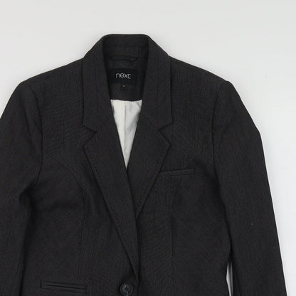 NEXT Womens Grey  Polyester Jacket Suit Jacket Size 12