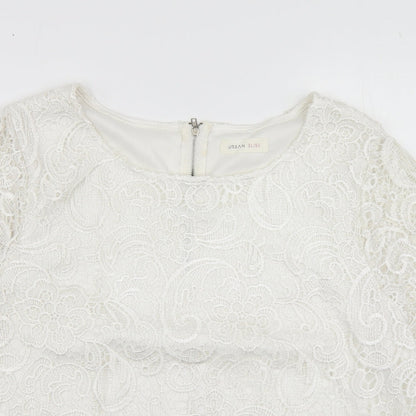 Womens UK Size 16 Urban Bliss White Basic Blouse