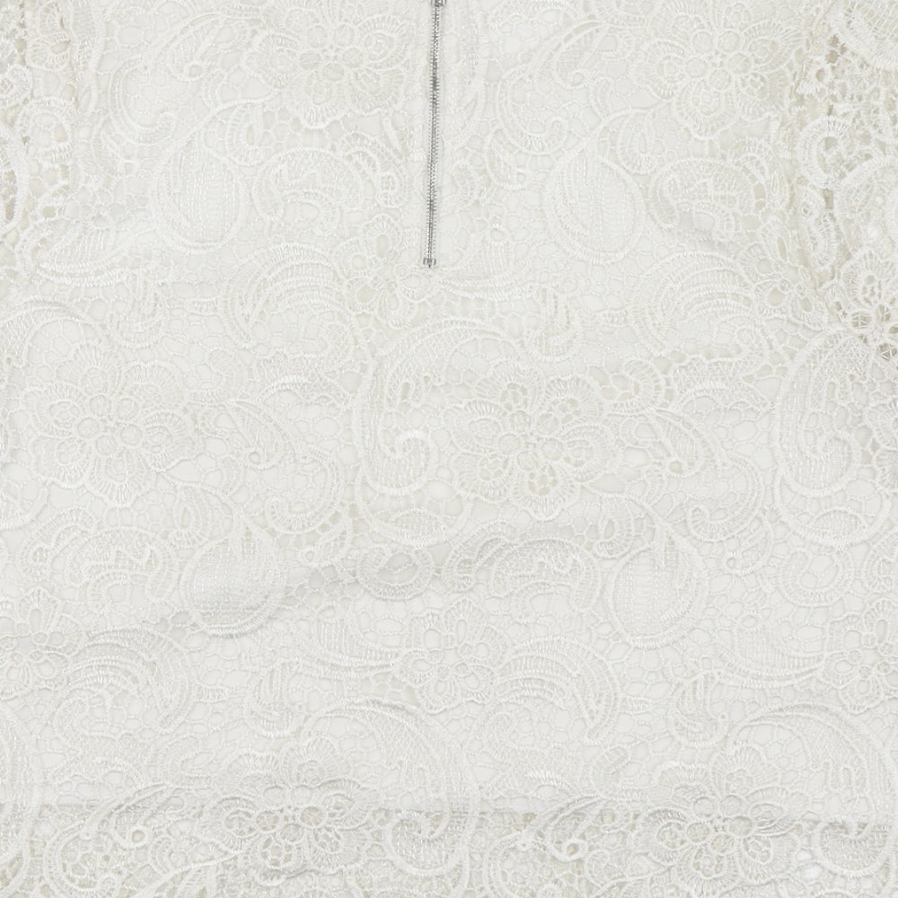Womens UK Size 16 Urban Bliss White Basic Blouse